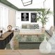 Réalisation home staging salon campagne chic